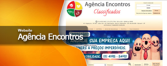 Website Agência Encontros
